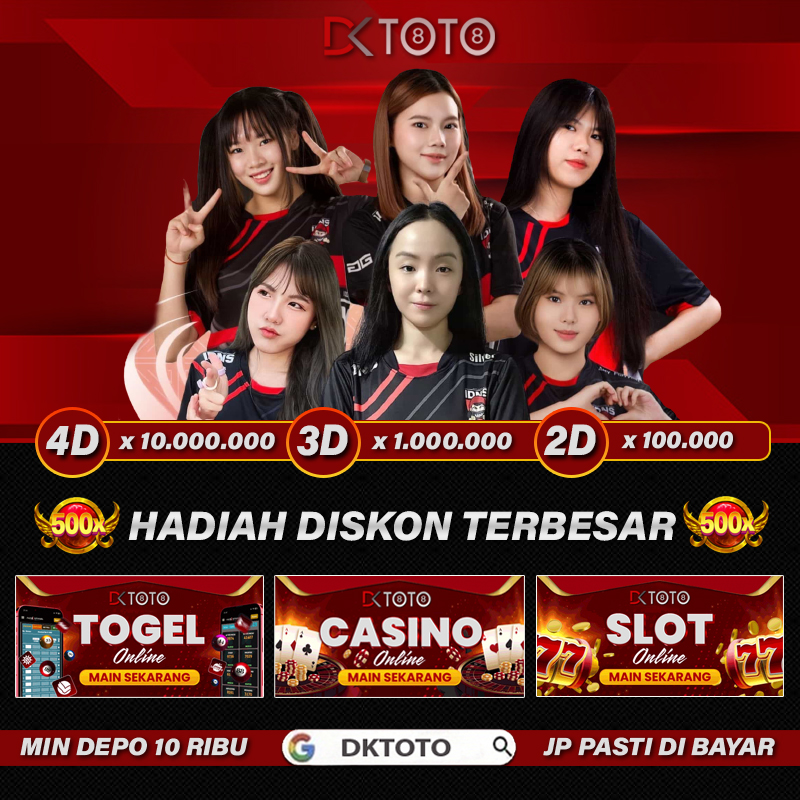 DKTOTO Pasaran Togel Bet 100 Perak Tergacor dan Mudah Menang